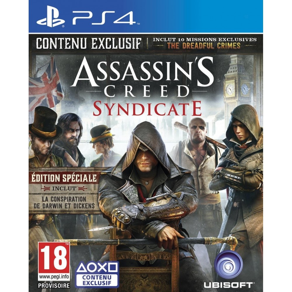 ASSASSIN S CREED SYNDICATE PS4 FR OCCASION