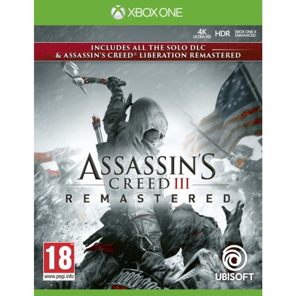 ASSASSIN S CREED 3 REMASTERED XBOX ONE FR OCCASION