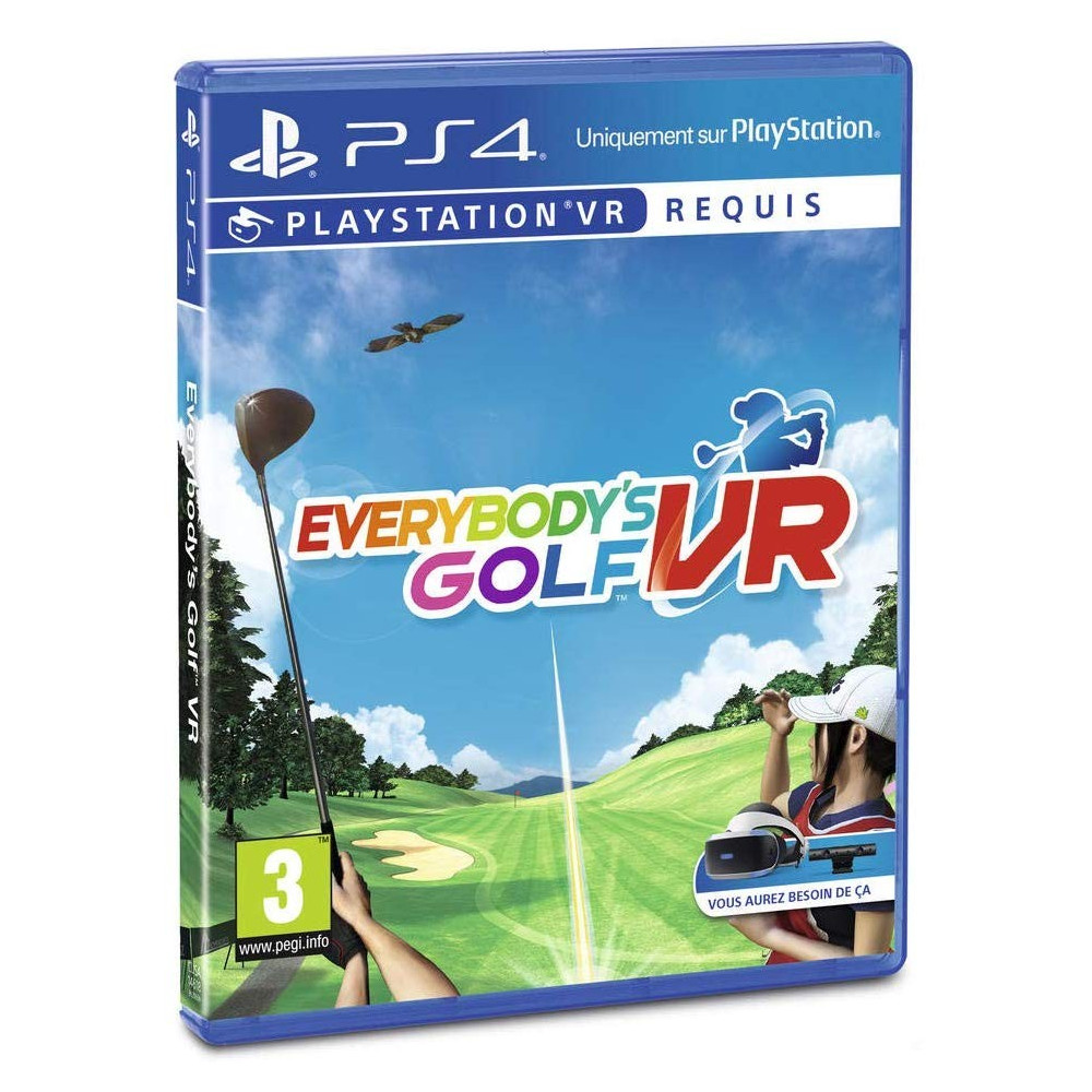 EVERYBODY S GOLF VR PS4 FR OCCASION