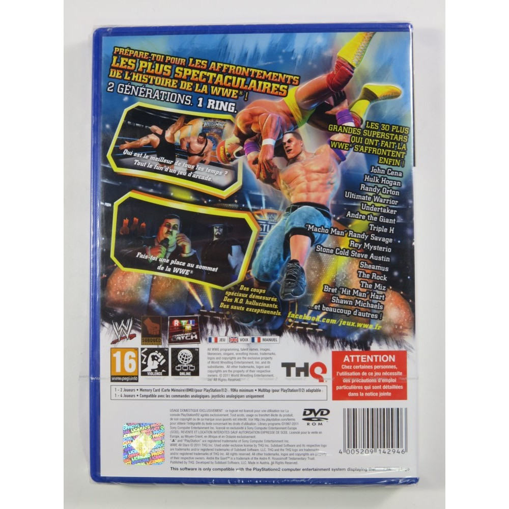 Trader Games - WWE ALL STARS PS2 PAL-FR NEW on Playstation 2