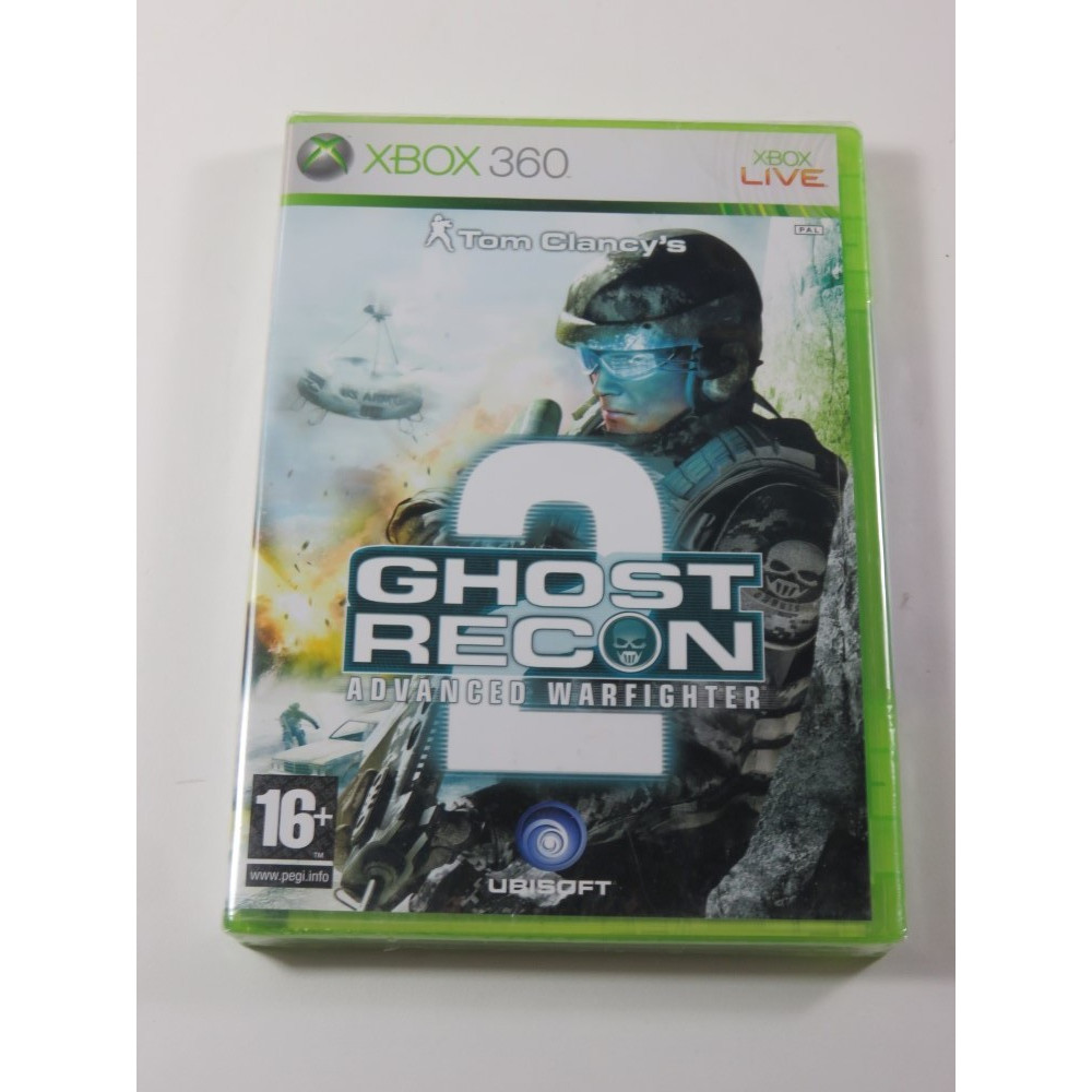 GHOST RECON 2 ADVANCED WARFIFHTER 2 XBOX 360 PAL-EURO NEW