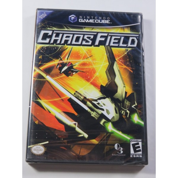 CHAOS FIELD GAMECUBE NTSC-USA BRAND NEW - NEUF (OFFICIAL BLISTER - SHMUP)