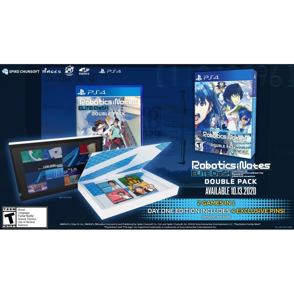 ROBOTICS NOTES DOUBLE PACK EDITION LIMITED PS4 FR NEW
