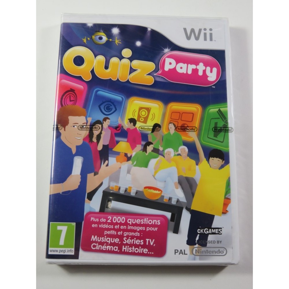 QUIZ PARTY WII PAL-FR NEW