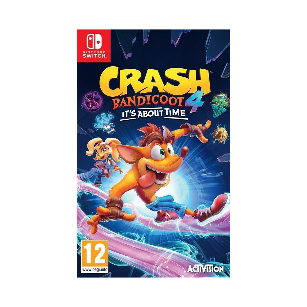 CRASH BANDICOOT 4 IT S ABOUT  TIME SWITCH UK NEW