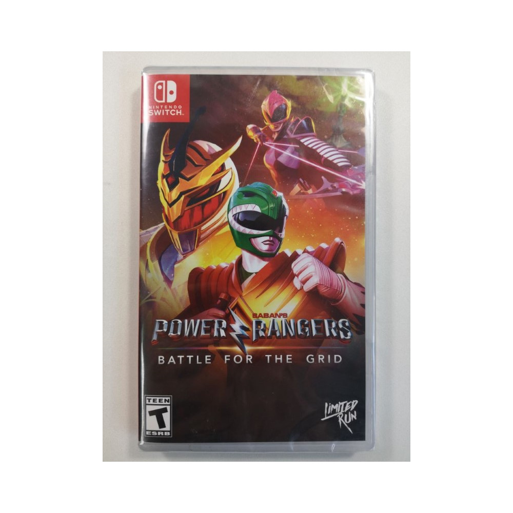 POWER RANGER BATTLE FOR THE GRID SWITCH USA NEW