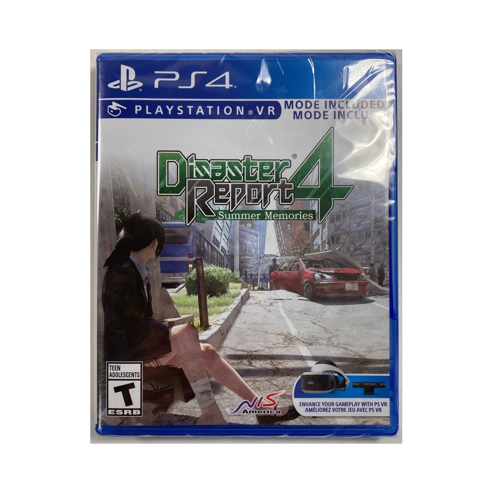 DISASTER REPORT 4 SUMMER MEMORIES PS4 USA NEW