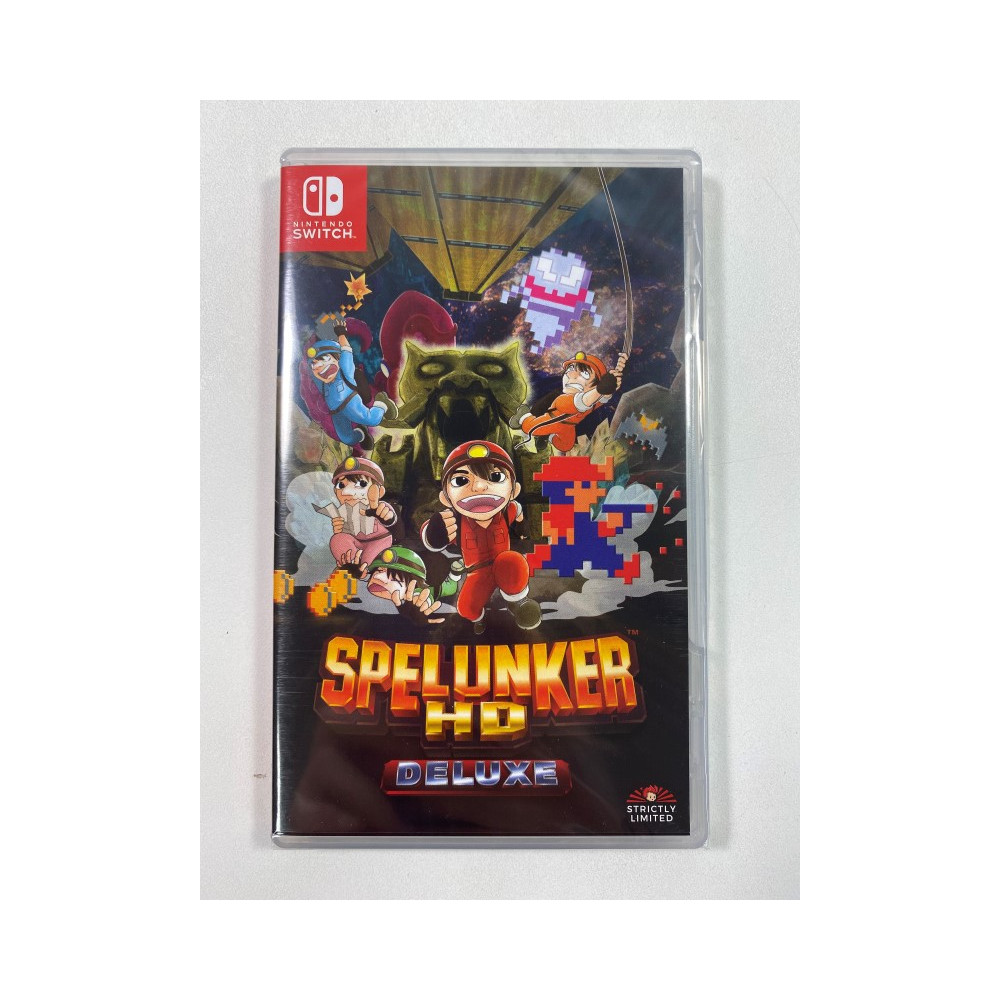 SPELUNKER HD DELUXE (STRICTLY LIMITED 2700.EX) SWITCH EURO NEW