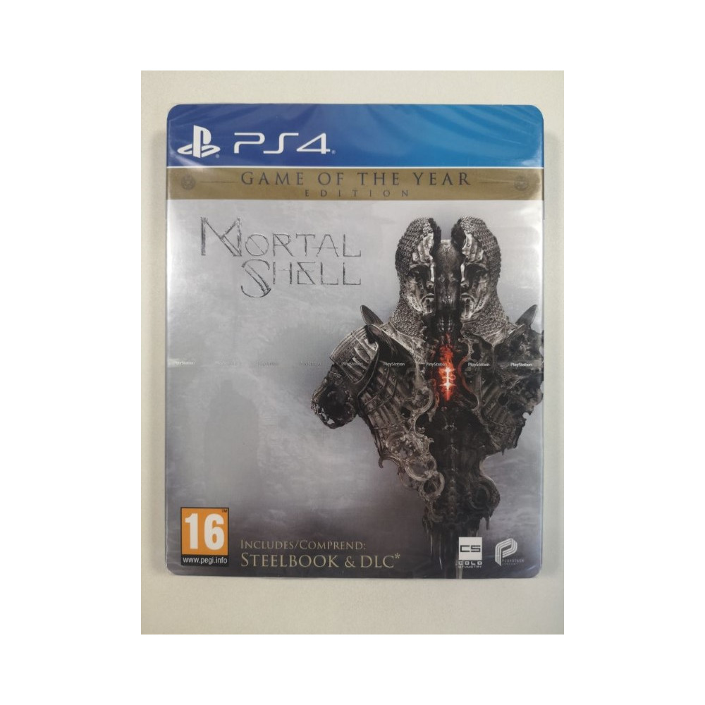 MORTAL SHELL GOTY GAME OF THE YEAR STEELBOOK & DLC PS4 EURO NEW
