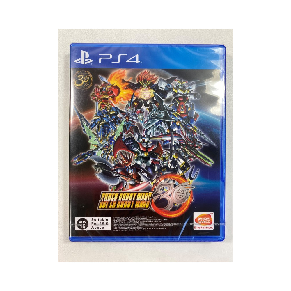 SUPER ROBOT WARS 30 PS4 ASIAN NEW GAME IN ENGLISH