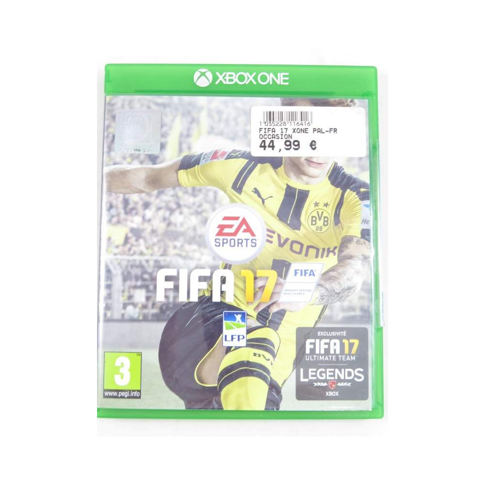 FIFA 17 XONE PAL-FR OCCASION