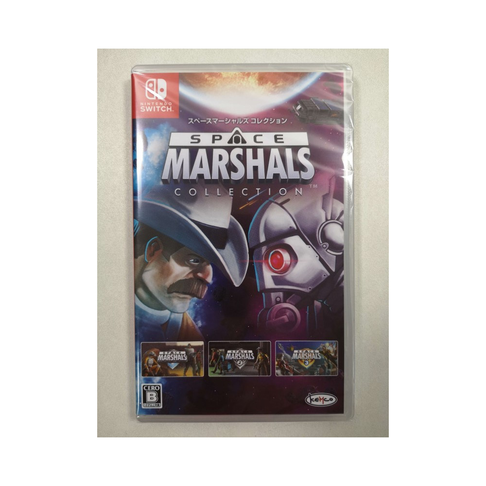 SPACE MARSHALS COLLECTION SWITCH JAPAN NEW GAME IN ENGLISH/JP