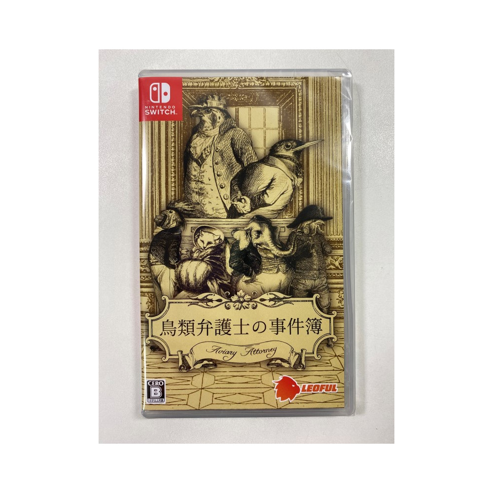 AVIARY ATTORNEY DEFINITIVE EDITION SWITCH JAPAN NEW GAME IN ENGLISH