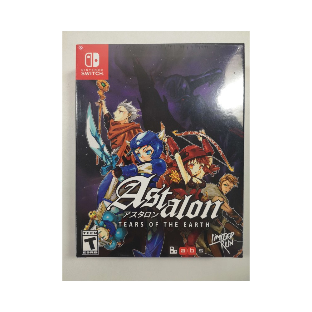 ASTALON TEARS OF THE EARTH - COLLECTOR S EDITION - SWITCH USA NEW (EN/FR/DE/ES) (LIMITED RUN GAMES 138)