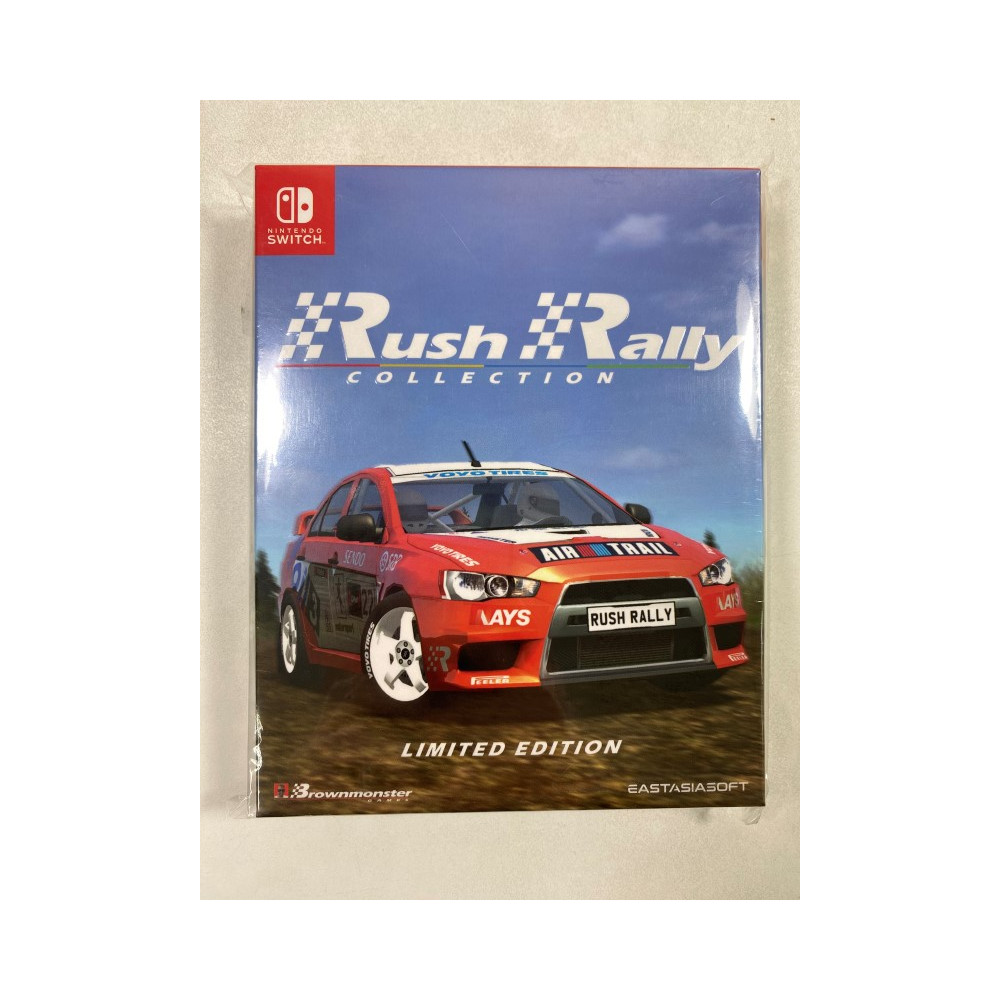 RUSH RALLY COLLECTION LIMITED EDITION SWITCH ASIAN NEW GAME IN ENGLISH/FR/ES/DE/IT/PT/RU/JP/KO/ZH