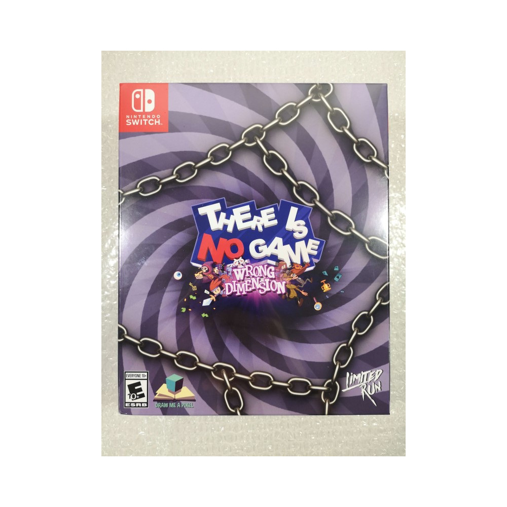 THERE IS NO GAME WRONG DIMENSION - COLLECTOR S EDITION - SWITCH USA NEW (EN/FR/DE/ES/IT/PT) (LIMITED RUN GAMES 131)