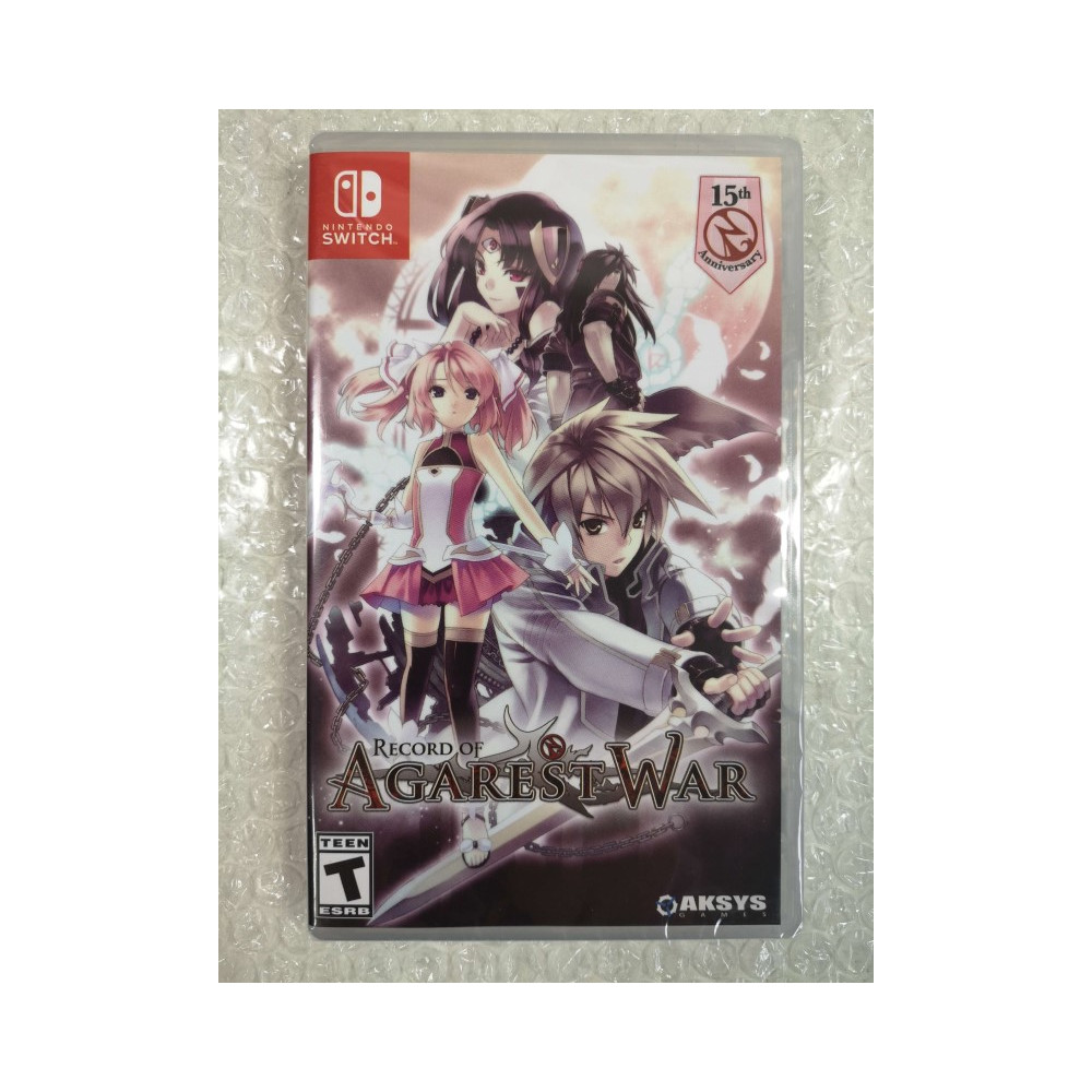 RECORD OF AGAREST WAR SWITCH USA NEW (GAME IN ENGLISH)