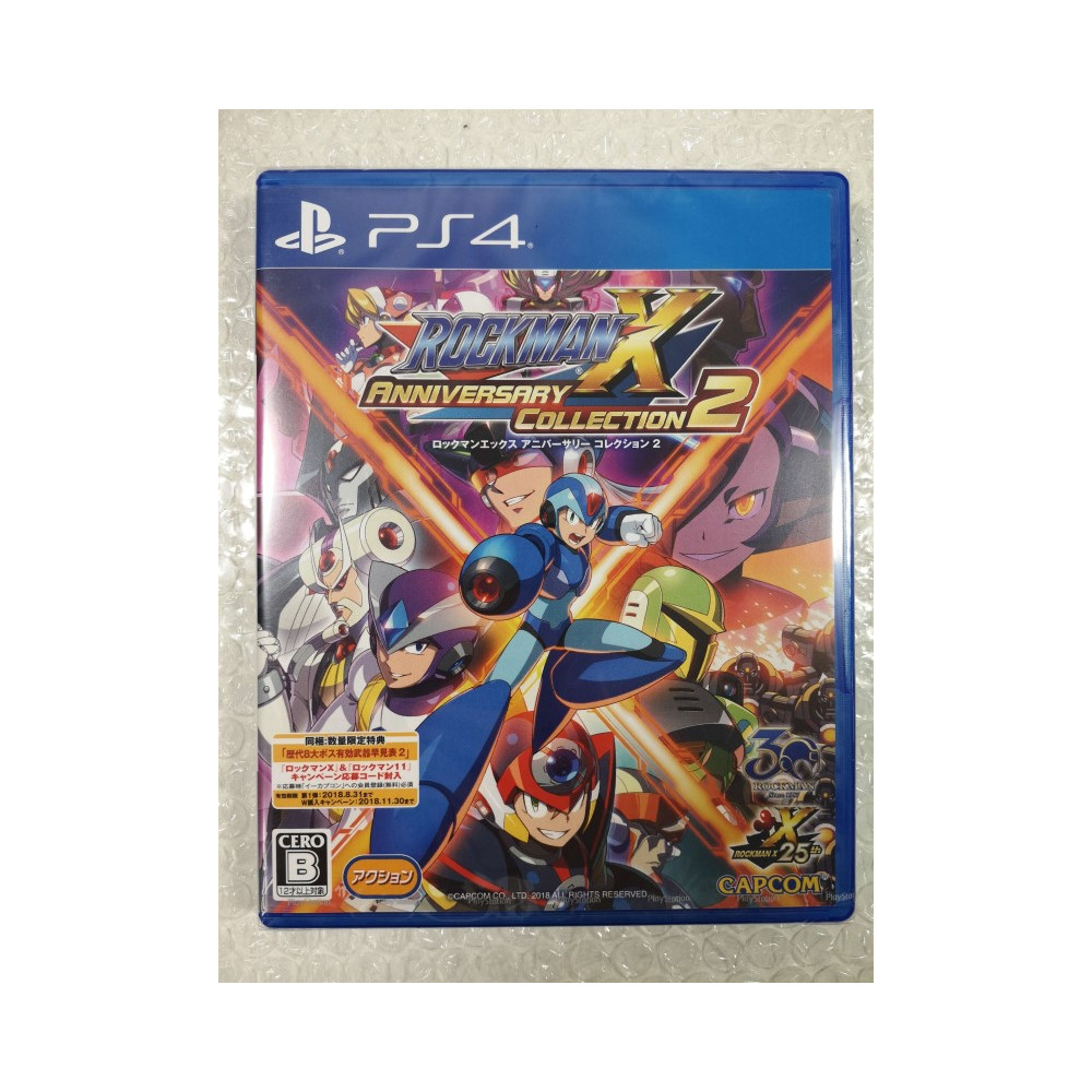 ROCKMAN X ANNIVERSARY COLLECTION 2 PS4 JAPAN NEW