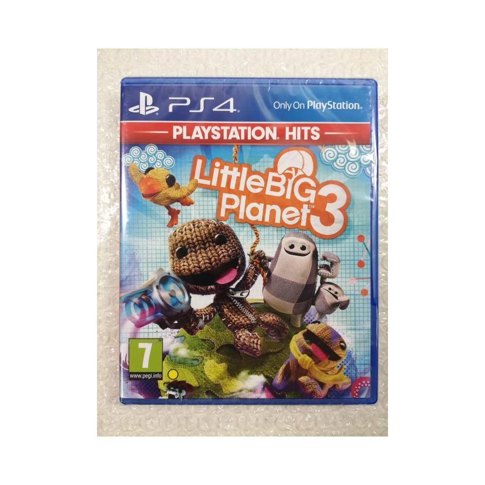 LITTLE BIG PLANET 3 PS4 UK NEW (PLAYSTATION HITS) (GAME IN ENGLISH/FR/DE/ES/IT/PT)