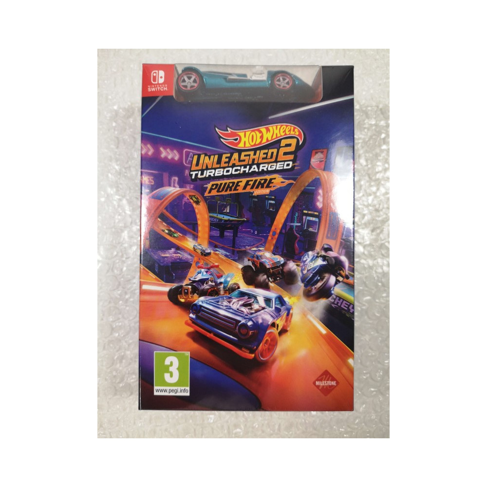 Trader Games - HOT WHEELS UNLEASHED 2 TURBOCHARGED - PURE FIRE EDITION  SWITCH FR NEW (GAME IN ENGLISH/FR/DE/ES/IT/PT) on Nintend