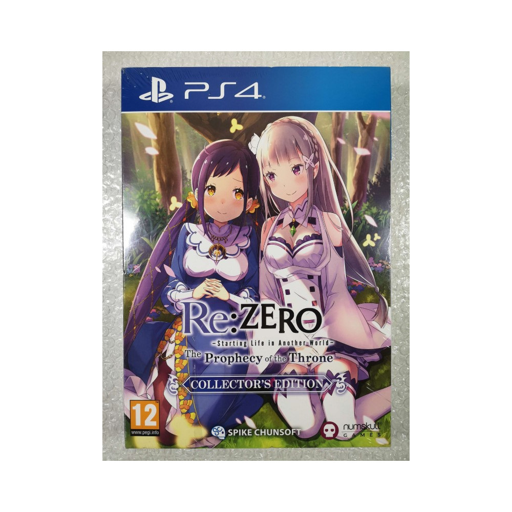 RE ZERO STARTING LIFE IN ANOTHER WORLD THE PROPHECY OF THE THRONE COLLECTOR PS4 EURO NEW