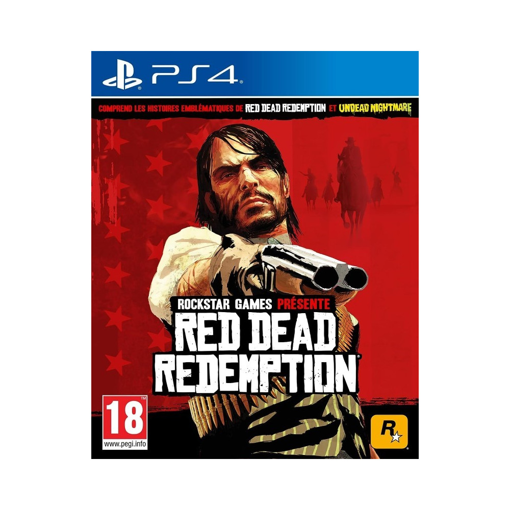 RED DEAD REDEMPTION PS4 FR OCCASION (GAME IN ENGLISH/FR/DE/ES/IT/PT)