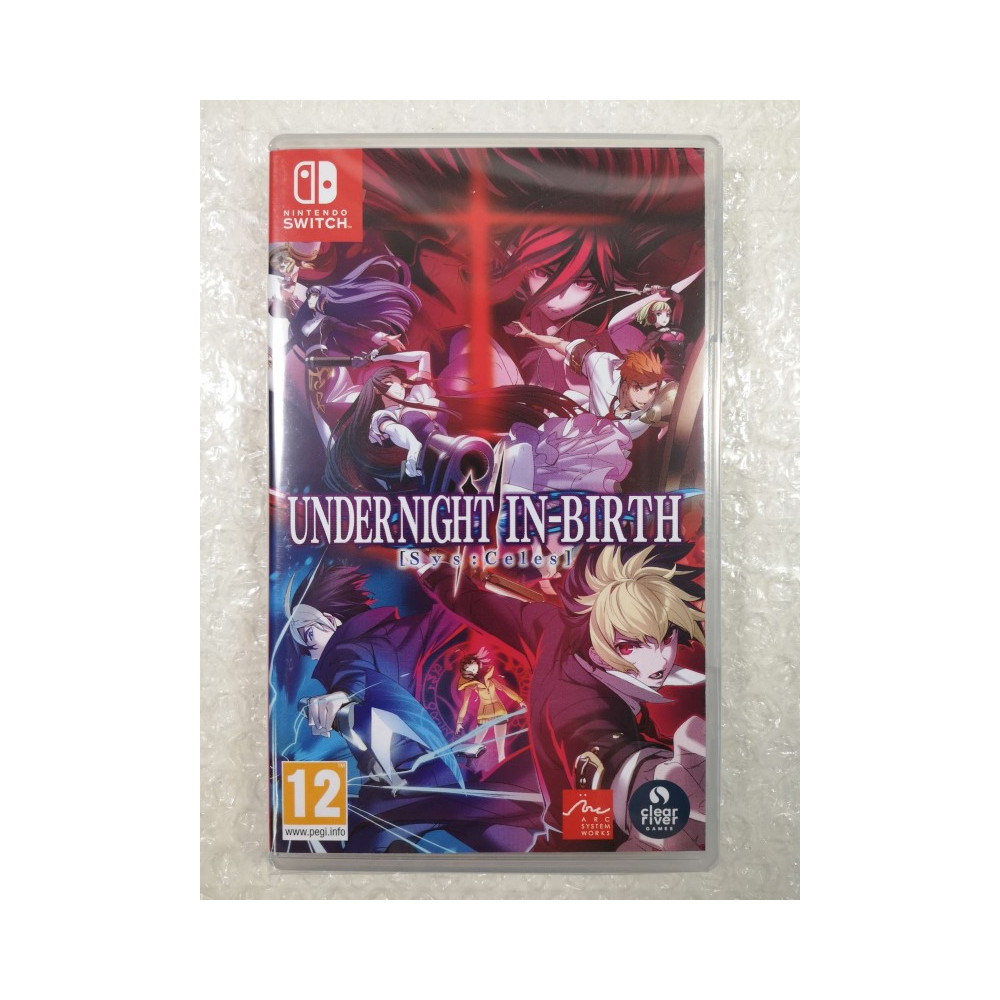 UNDER NIGHT IN BIRTH 2 SYS CELES SWITCH EURO NEW (GAME IN ENGLISH/FR/DE/ES/IT)