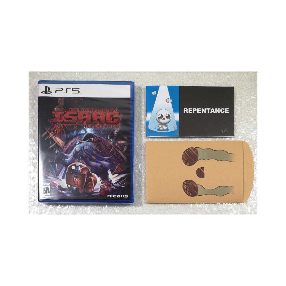 THE BINDING OF ISAAC : REPENTANCE 15 YEARS PS5 USA NEW (GAME IN ENGLISH)