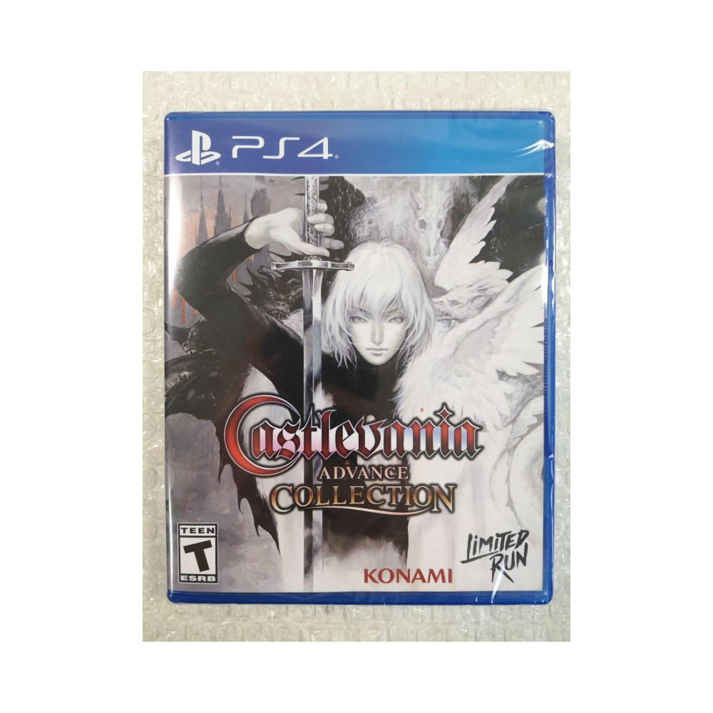 CASTLEVANIA ADVANCE COLLECTION PS4 USA NEW (ARIA OF SORROW COVER) (LIMITED RUN GAMES 524)