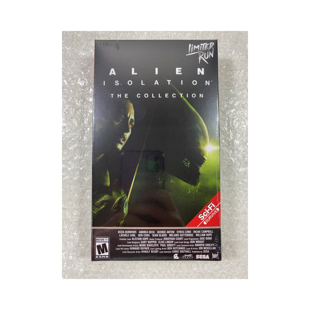 ALIEN ISOLATION  THE COLLECTION CLASSIC EDITION SWITCH USA NEW (GAME IN ENGLISH/FR/DE/ES/IT) (LIMITED RUN GAMES 191)