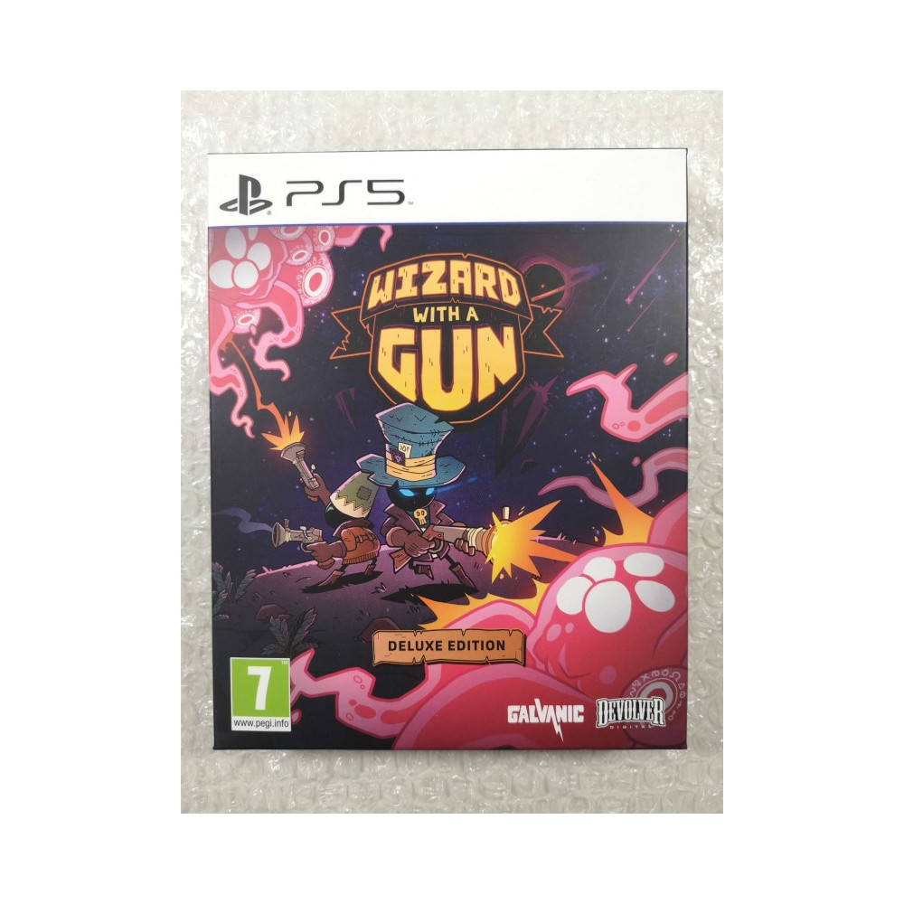 WIZARD WITH A GUN - DELUXE EDITION PS5 FR OCCASION (GAME IN ENGLISH/FR/DE/ES/PT)