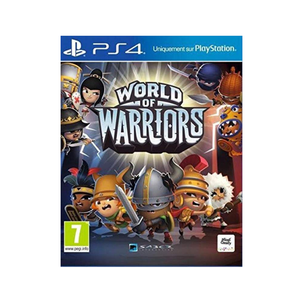 WORLD OF WARRIORS PS4 UK NEW