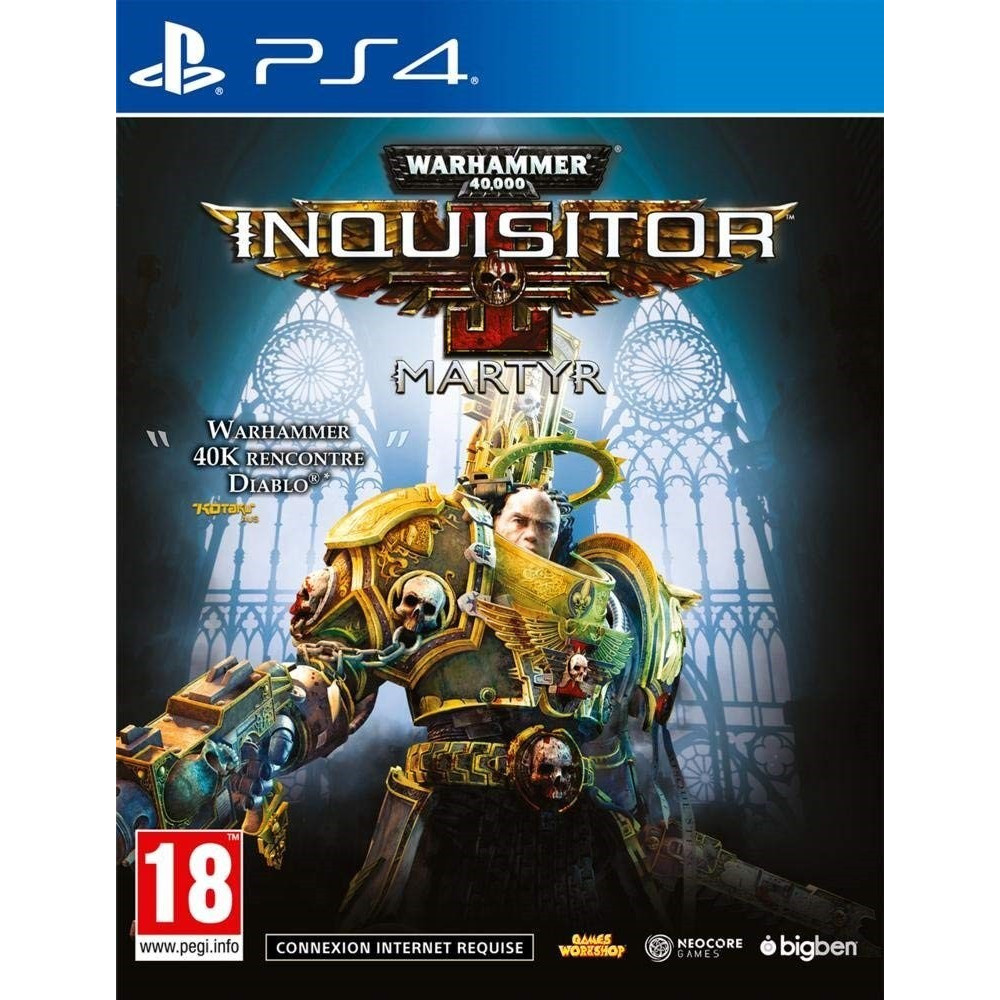 WARHAMMER 40 000 INQUISITOR MARTYR PS4 UK NEW