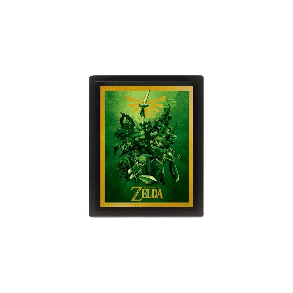 THE LEGEND OF ZELDA POSTER AMAZING 3D COLLECTOR S LIMITED EDITION