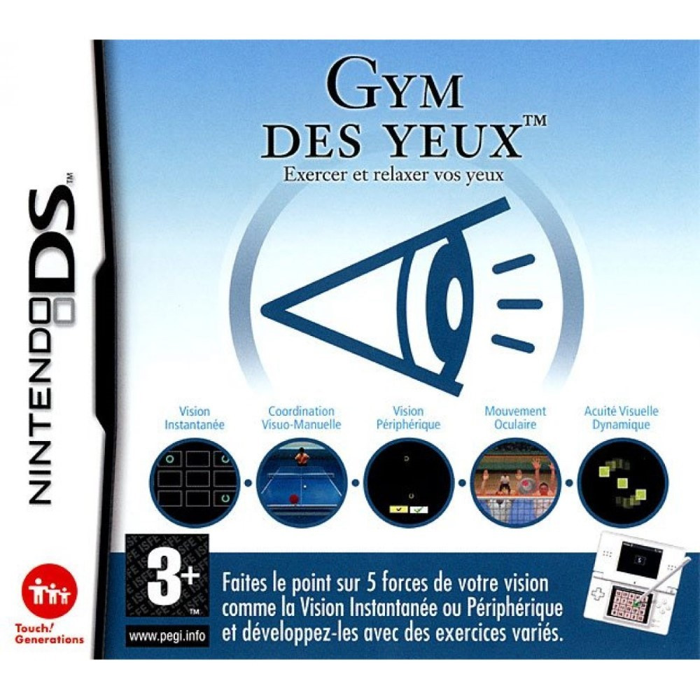 GYM DES YEUX: EXERCEZ ET RELAXEZ VOS YEUX NDS FR NEW