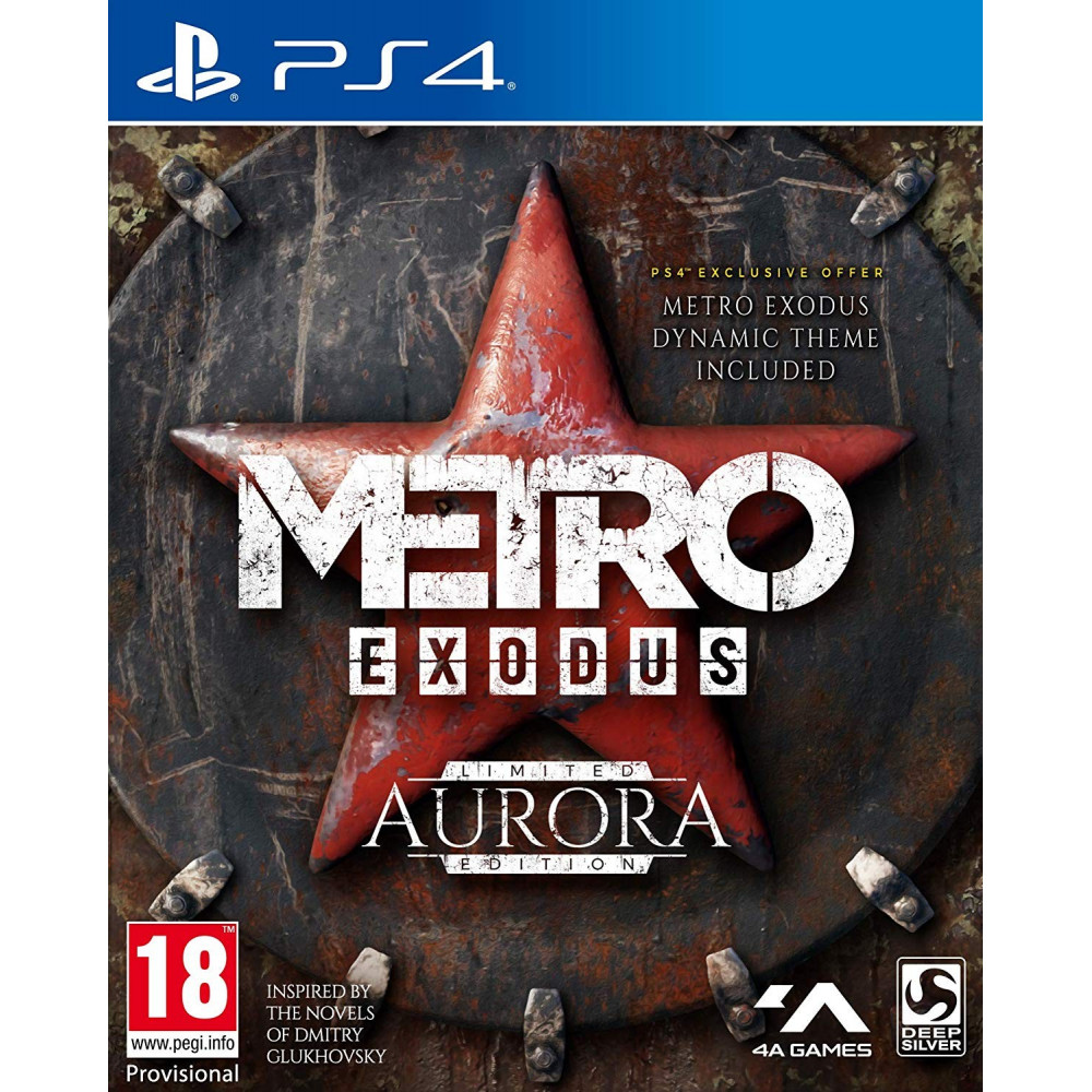 METRO EXODUS AURORA LIMITED PS4 EURO FR NEW