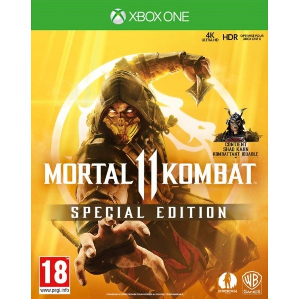 MORTAL KOMBAT XI SPECIAL EDITION XBOX ONE FR OCCASION